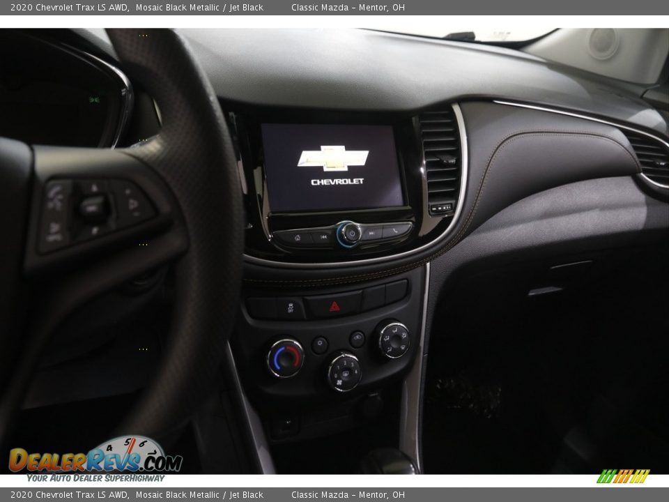 2020 Chevrolet Trax LS AWD Mosaic Black Metallic / Jet Black Photo #9