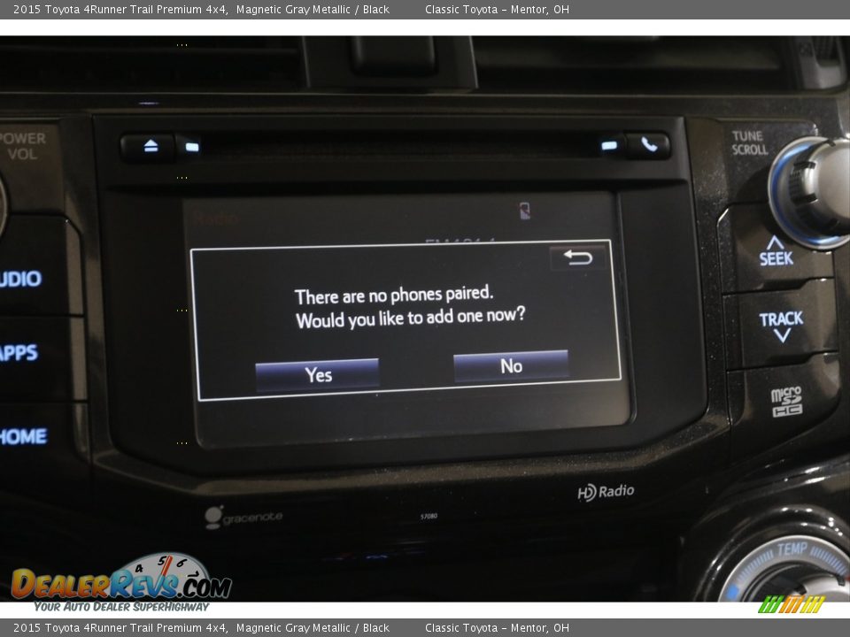 2015 Toyota 4Runner Trail Premium 4x4 Magnetic Gray Metallic / Black Photo #12