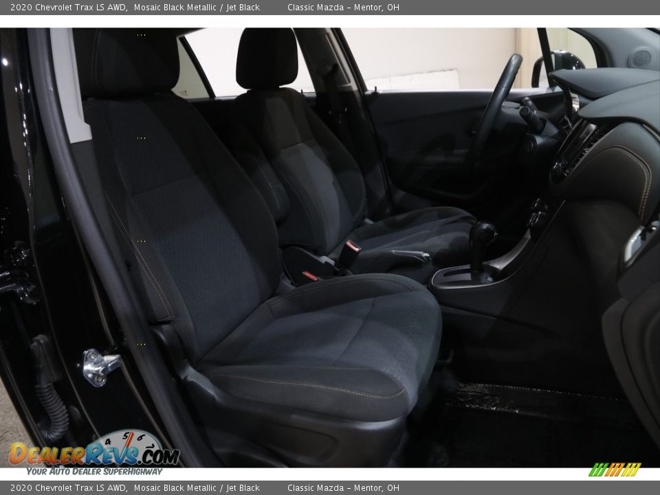 2020 Chevrolet Trax LS AWD Mosaic Black Metallic / Jet Black Photo #14