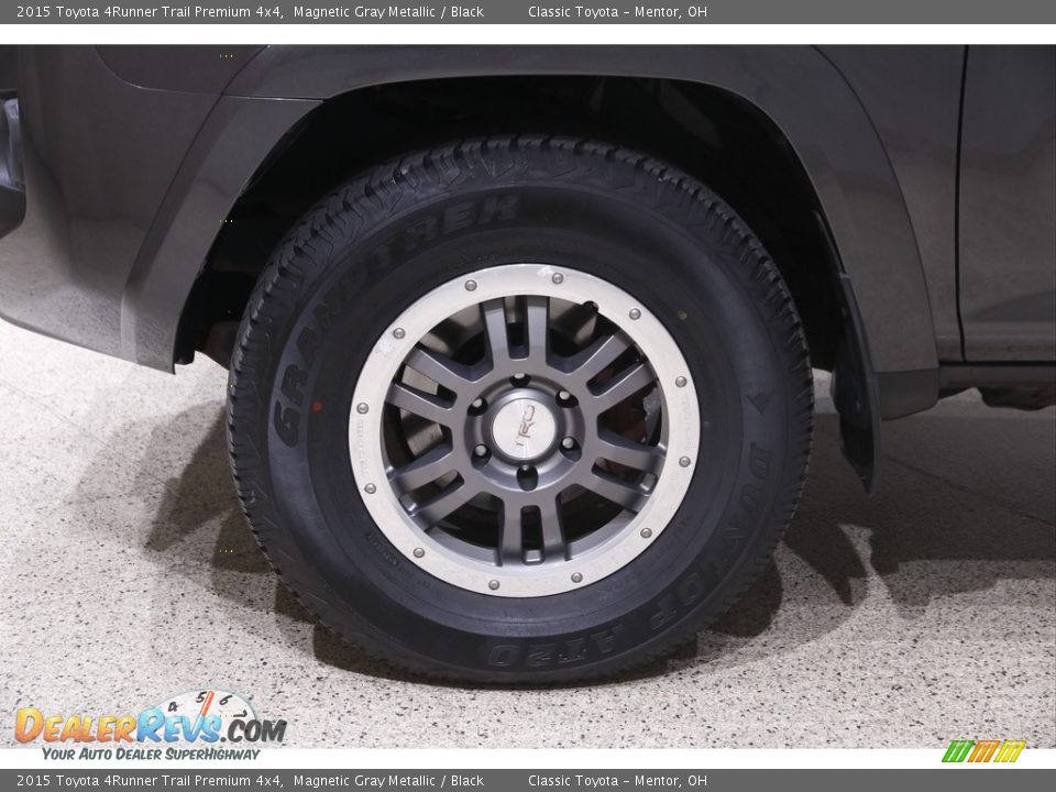 2015 Toyota 4Runner Trail Premium 4x4 Magnetic Gray Metallic / Black Photo #22