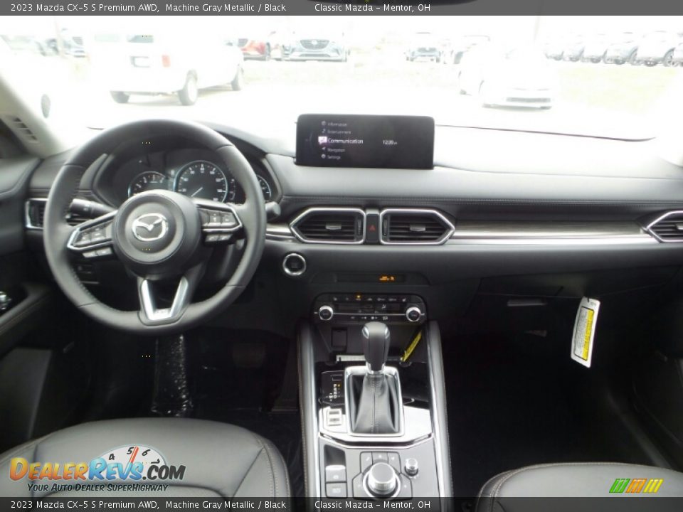 2023 Mazda CX-5 S Premium AWD Machine Gray Metallic / Black Photo #3