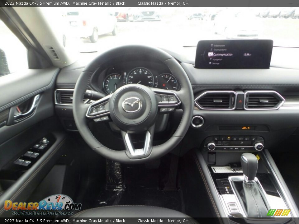 2023 Mazda CX-5 S Premium AWD Machine Gray Metallic / Black Photo #4