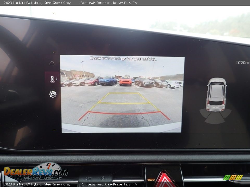 2023 Kia Niro EX Hybrid Steel Gray / Gray Photo #18