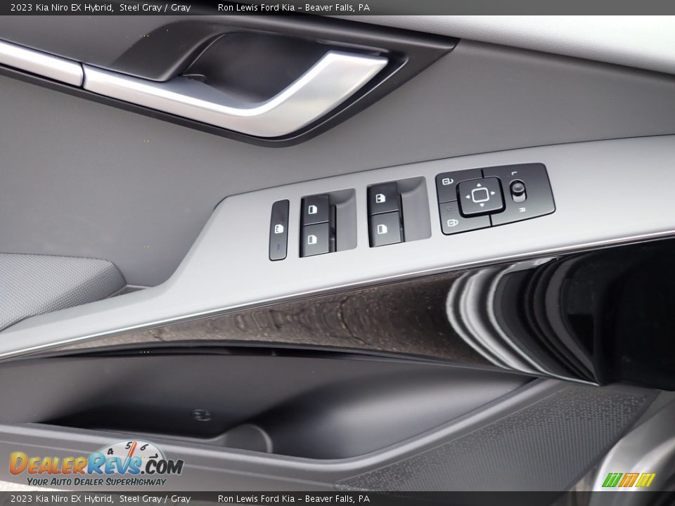 2023 Kia Niro EX Hybrid Steel Gray / Gray Photo #19
