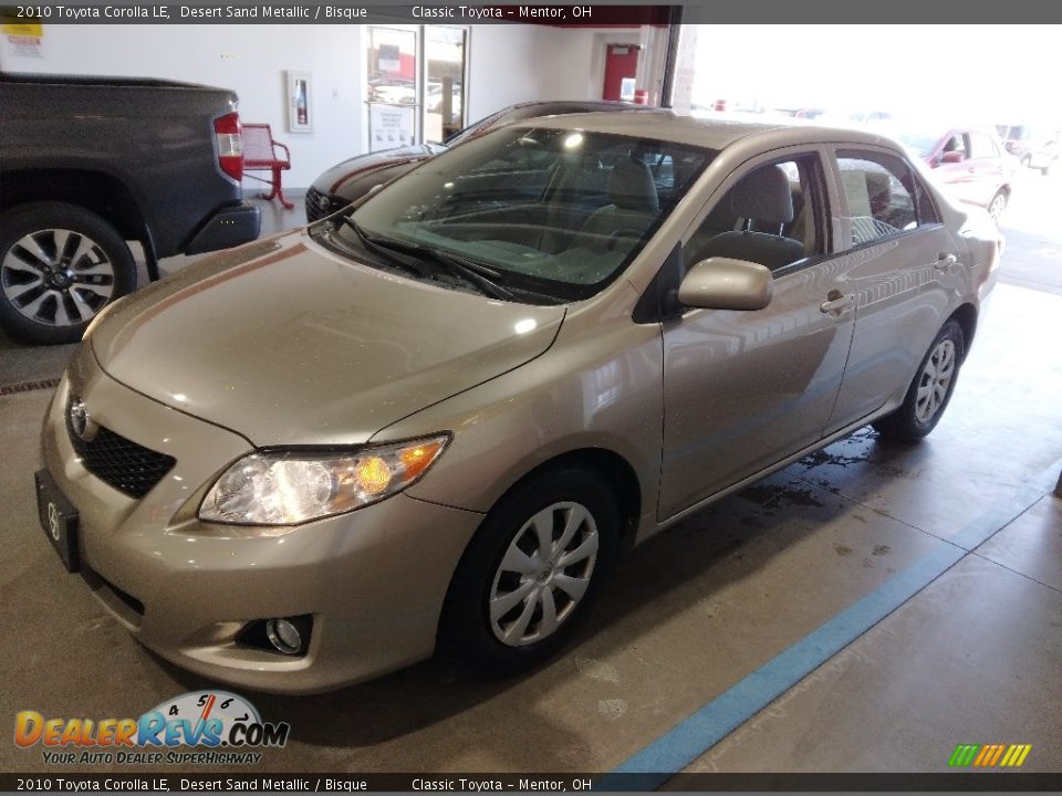 2010 Toyota Corolla LE Desert Sand Metallic / Bisque Photo #1