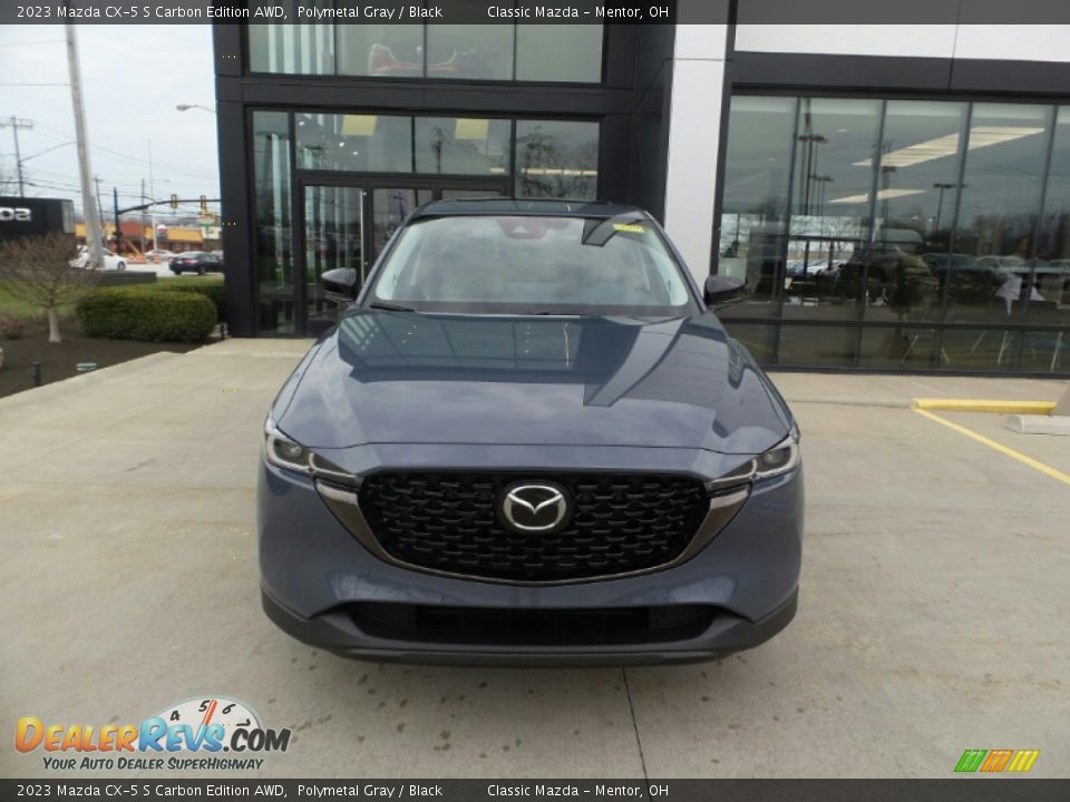 2023 Mazda CX-5 S Carbon Edition AWD Polymetal Gray / Black Photo #2