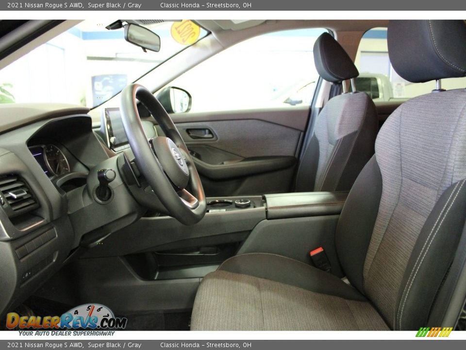 Front Seat of 2021 Nissan Rogue S AWD Photo #17