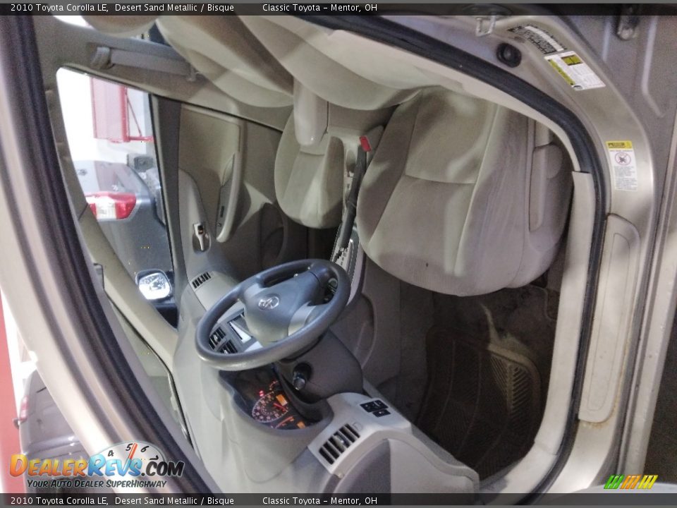 2010 Toyota Corolla LE Desert Sand Metallic / Bisque Photo #3