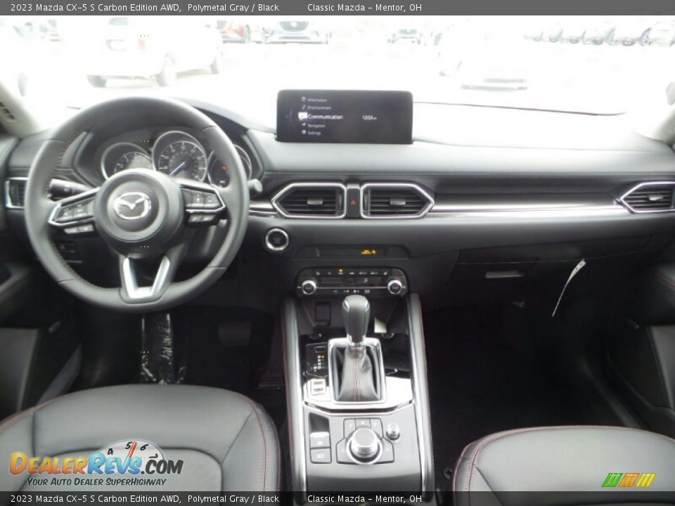 2023 Mazda CX-5 S Carbon Edition AWD Polymetal Gray / Black Photo #3