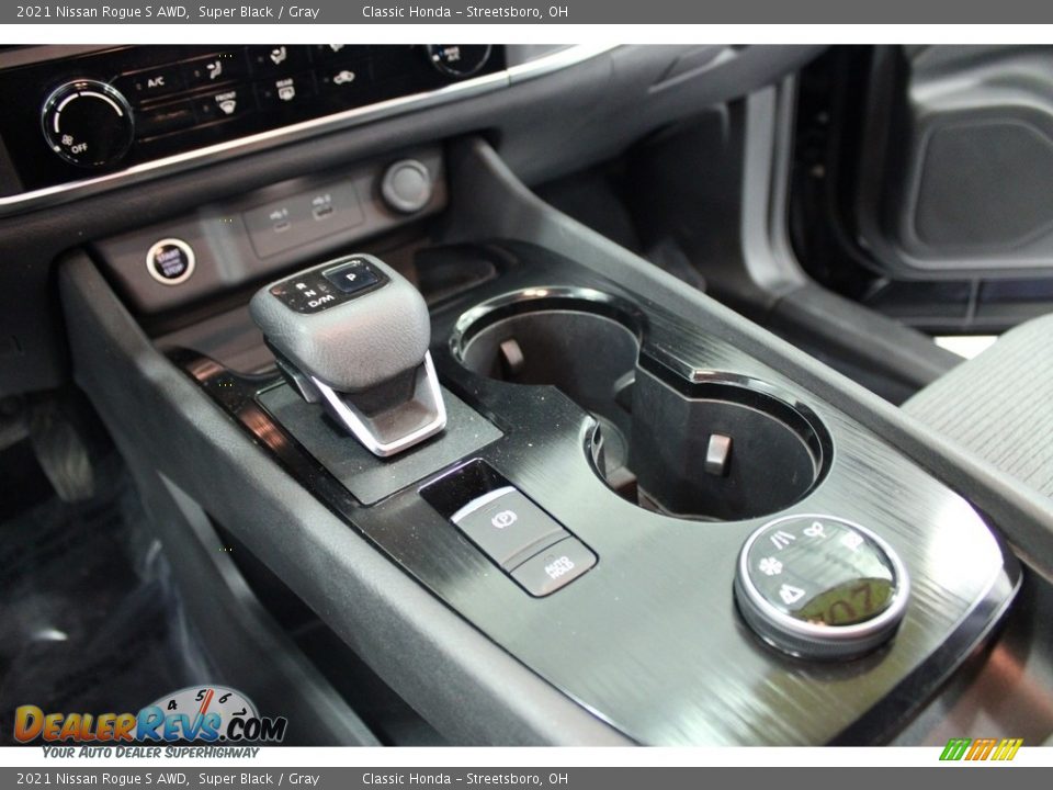 2021 Nissan Rogue S AWD Super Black / Gray Photo #22