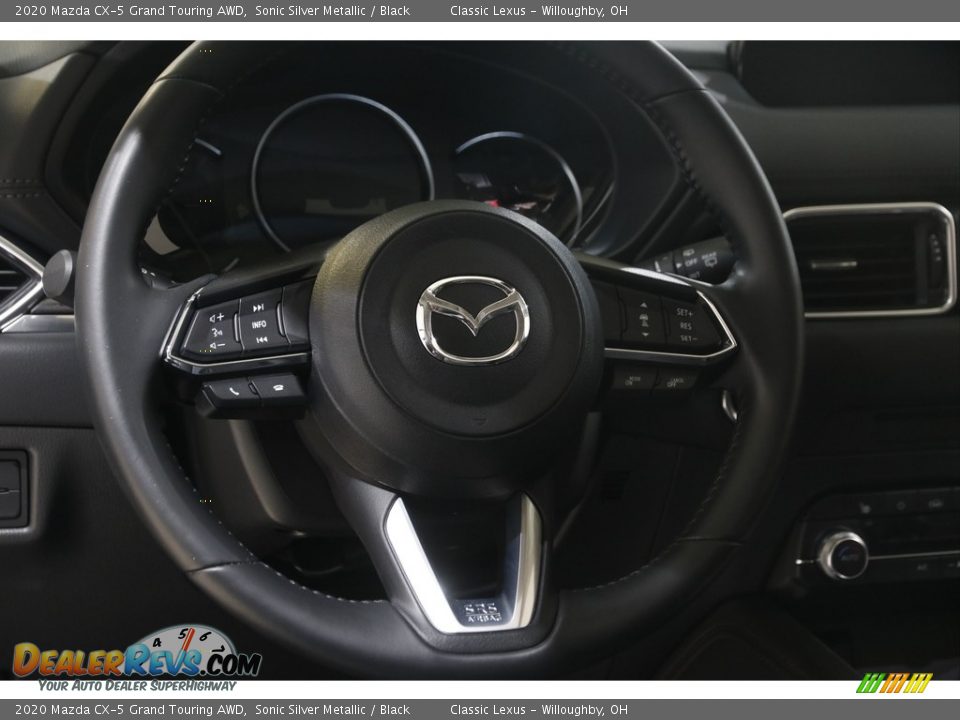 2020 Mazda CX-5 Grand Touring AWD Sonic Silver Metallic / Black Photo #7