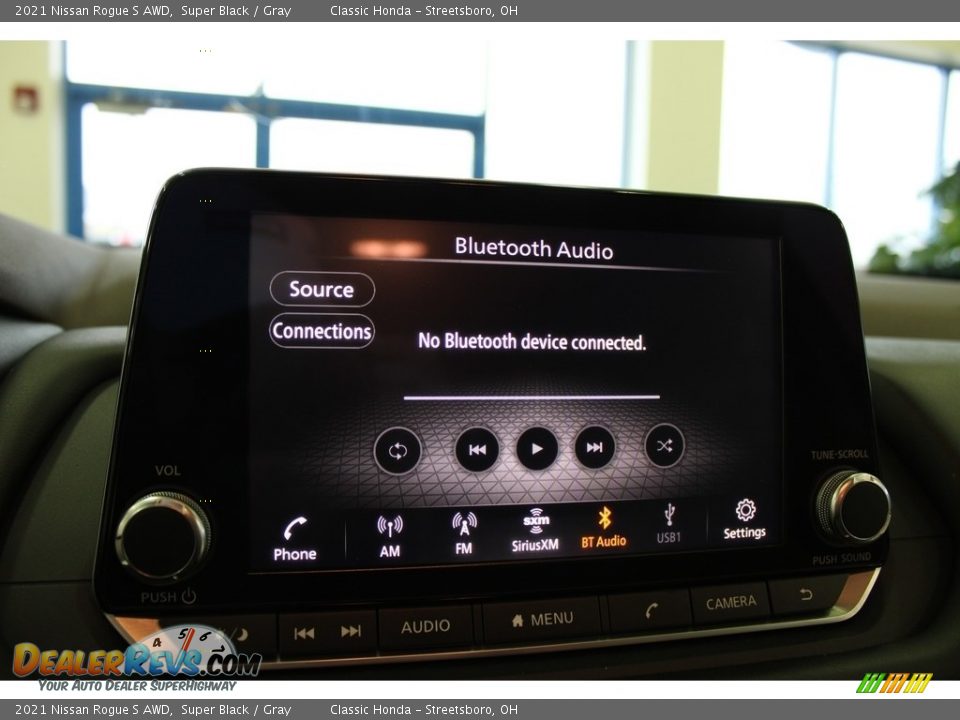 2021 Nissan Rogue S AWD Super Black / Gray Photo #25