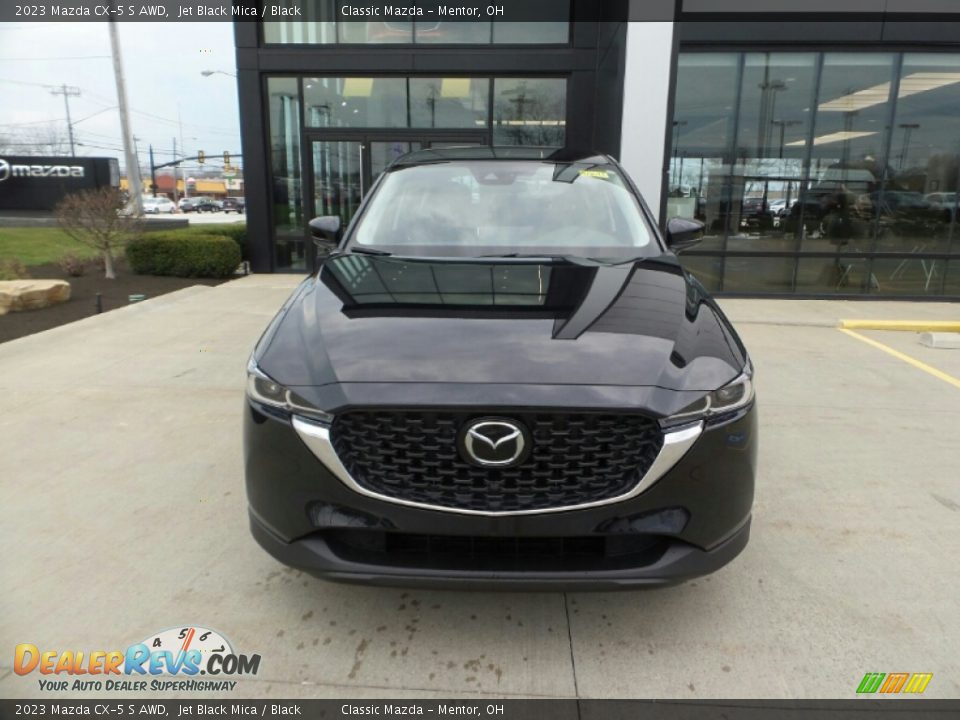 2023 Mazda CX-5 S AWD Jet Black Mica / Black Photo #2