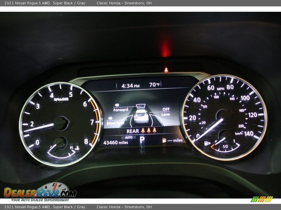 2021 Nissan Rogue S AWD Gauges Photo #26