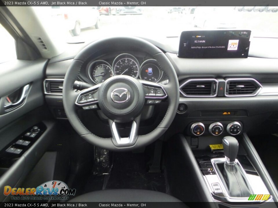 2023 Mazda CX-5 S AWD Jet Black Mica / Black Photo #4