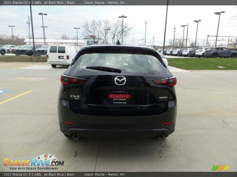 2023 Mazda CX-5 S AWD Jet Black Mica / Black Photo #5