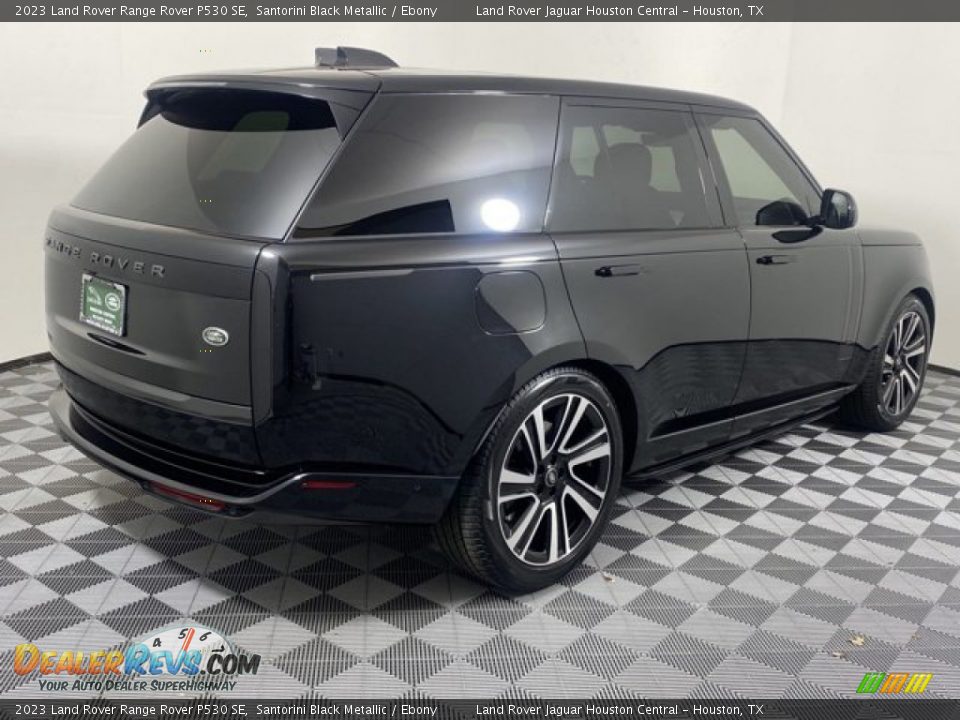 2023 Land Rover Range Rover P530 SE Santorini Black Metallic / Ebony Photo #2