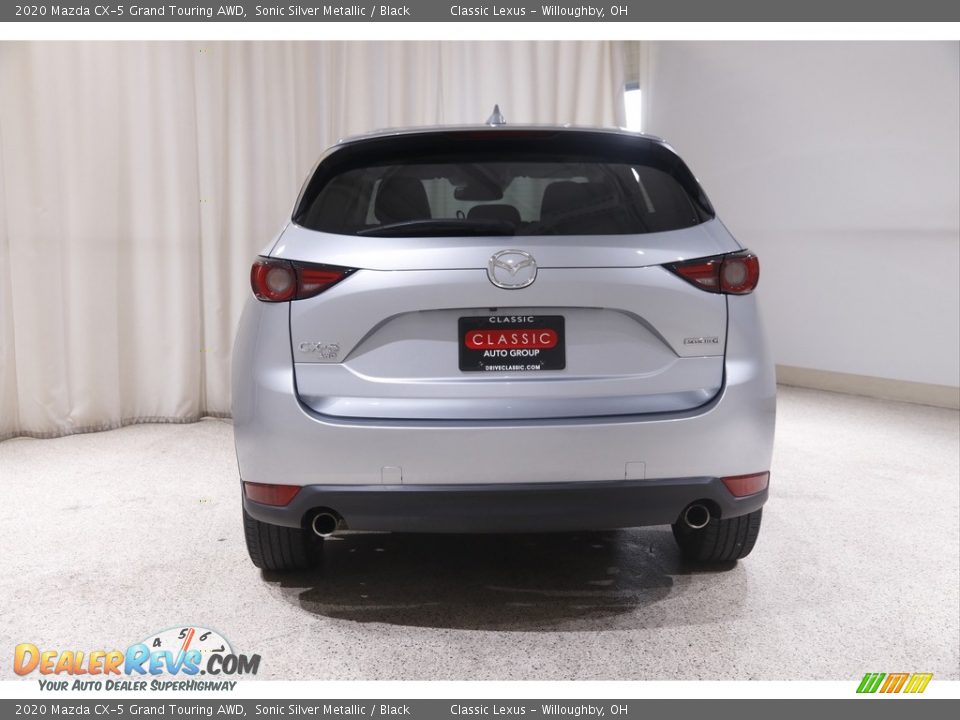 2020 Mazda CX-5 Grand Touring AWD Sonic Silver Metallic / Black Photo #18