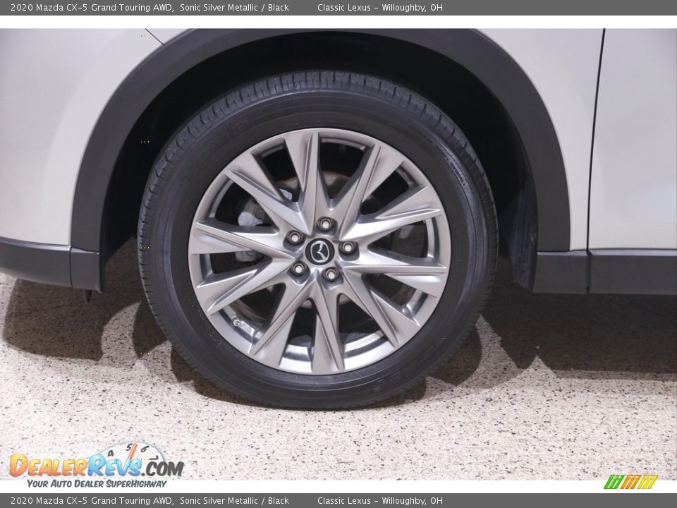 2020 Mazda CX-5 Grand Touring AWD Sonic Silver Metallic / Black Photo #20