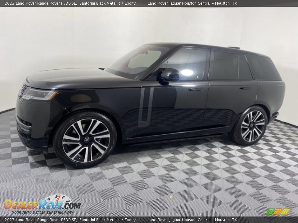 2023 Land Rover Range Rover P530 SE Santorini Black Metallic / Ebony Photo #6