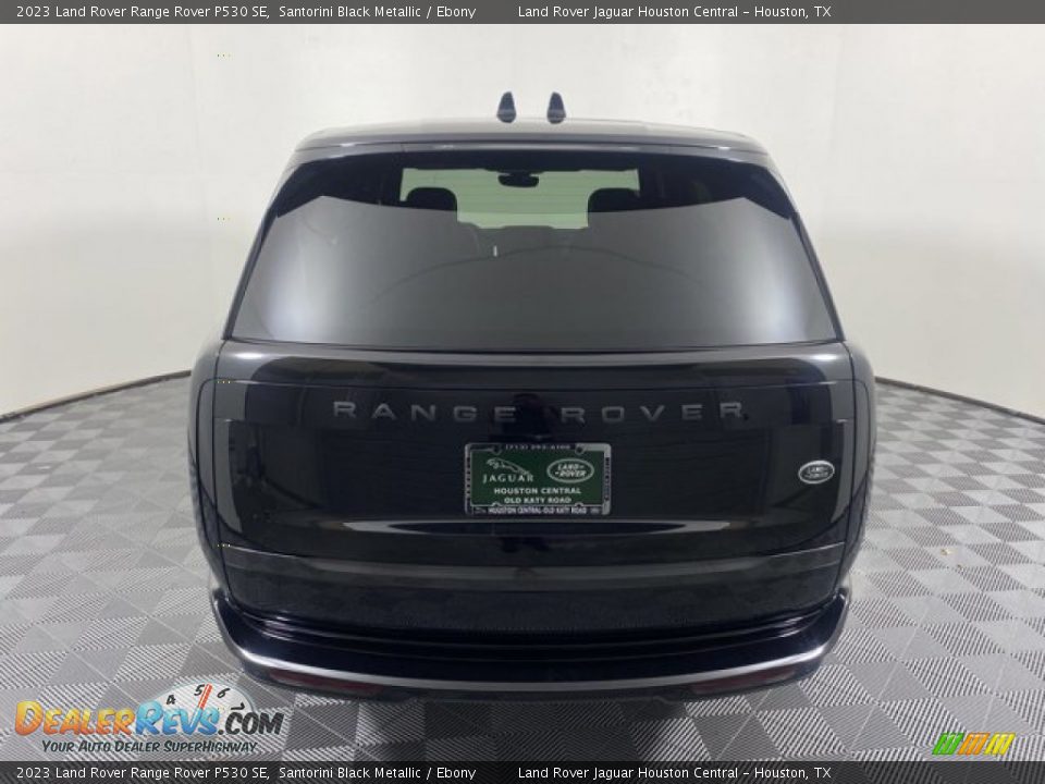 2023 Land Rover Range Rover P530 SE Santorini Black Metallic / Ebony Photo #7