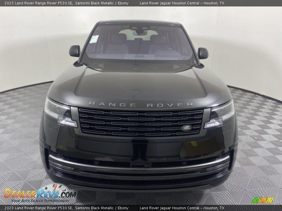2023 Land Rover Range Rover P530 SE Santorini Black Metallic / Ebony Photo #8
