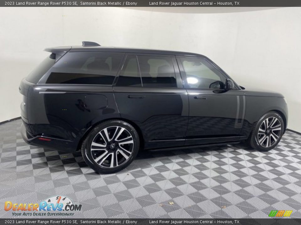 2023 Land Rover Range Rover P530 SE Santorini Black Metallic / Ebony Photo #11