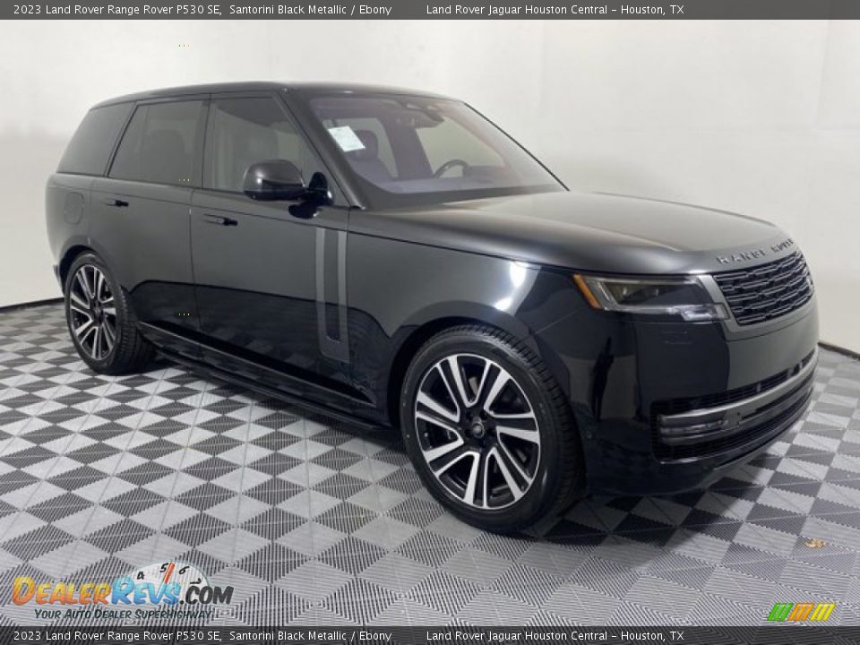 2023 Land Rover Range Rover P530 SE Santorini Black Metallic / Ebony Photo #12