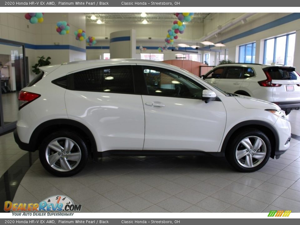 2020 Honda HR-V EX AWD Platinum White Pearl / Black Photo #6