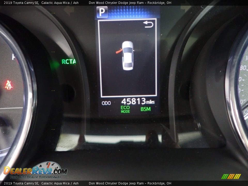 2019 Toyota Camry SE Galactic Aqua Mica / Ash Photo #19