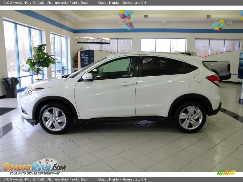 2020 Honda HR-V EX AWD Platinum White Pearl / Black Photo #13