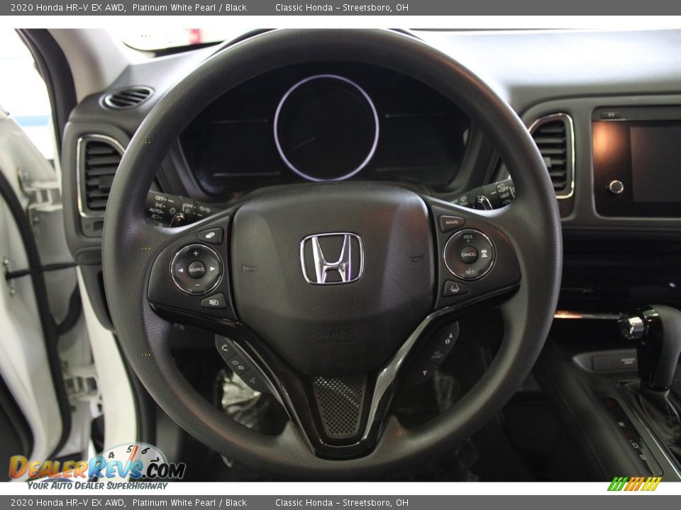 2020 Honda HR-V EX AWD Platinum White Pearl / Black Photo #20