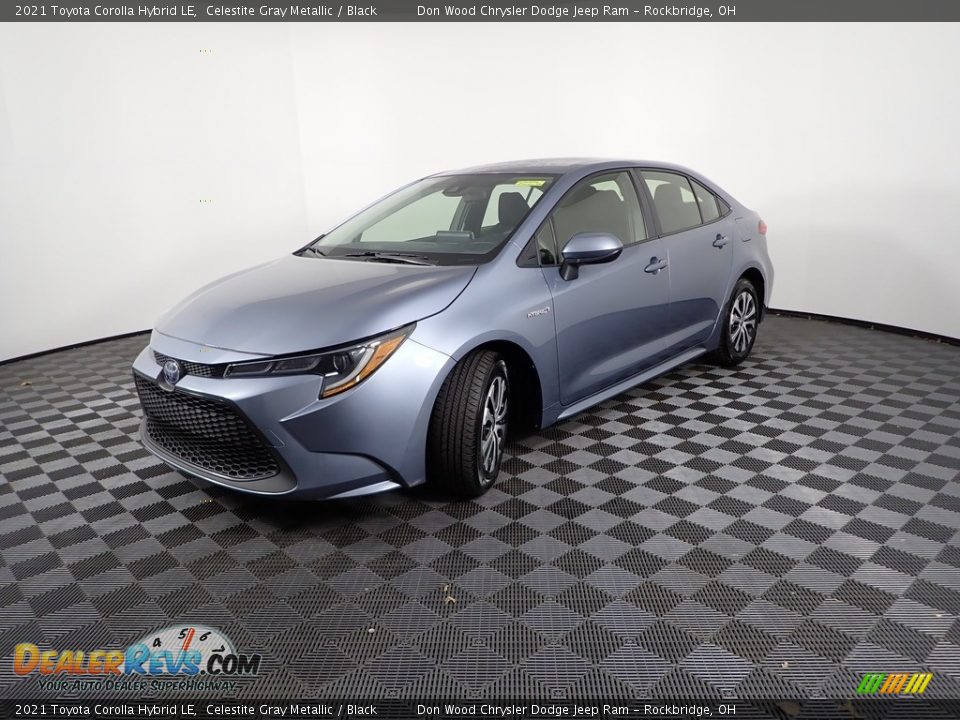 2021 Toyota Corolla Hybrid LE Celestite Gray Metallic / Black Photo #5