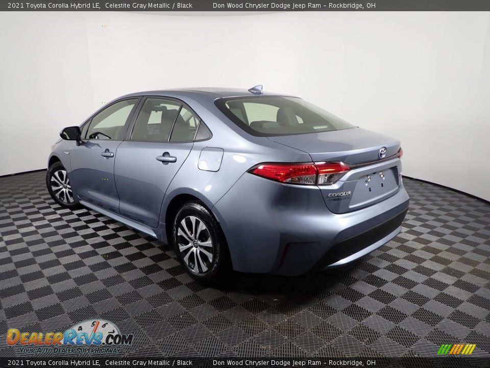 2021 Toyota Corolla Hybrid LE Celestite Gray Metallic / Black Photo #6
