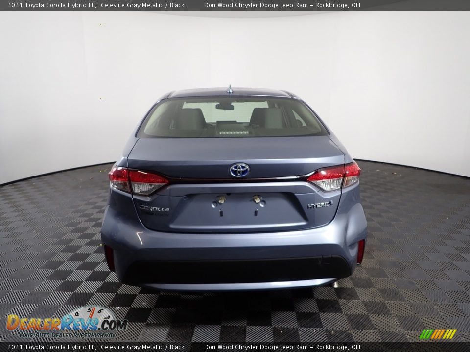 2021 Toyota Corolla Hybrid LE Celestite Gray Metallic / Black Photo #7