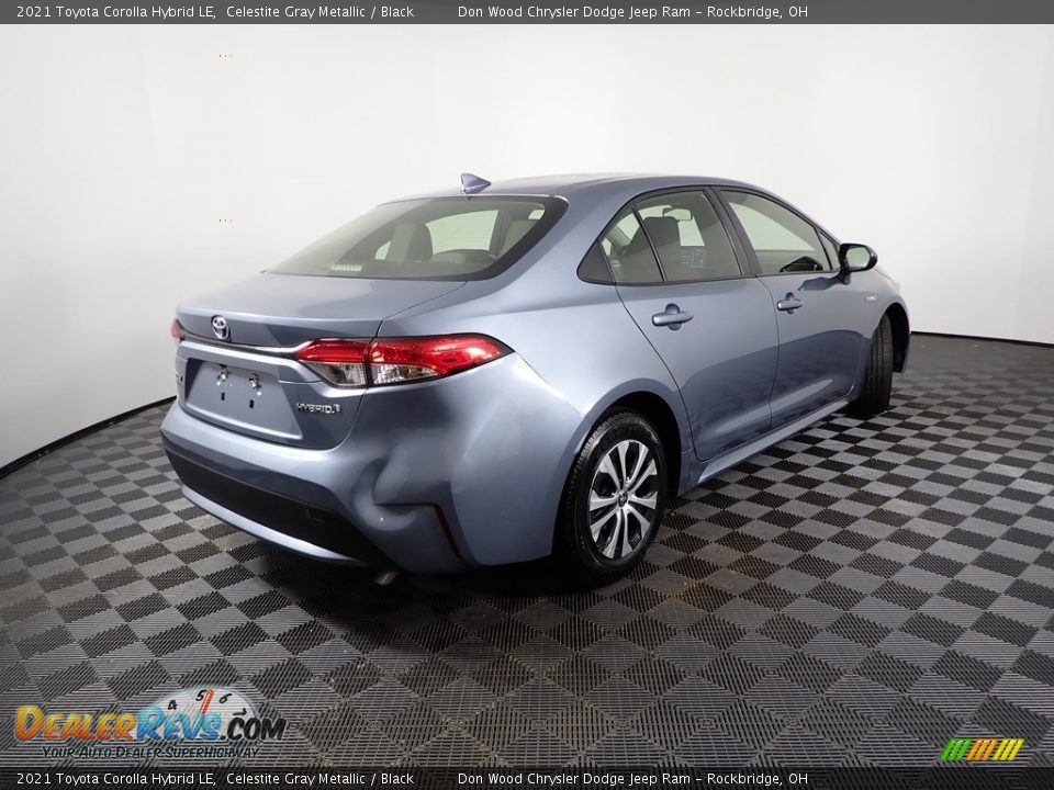 2021 Toyota Corolla Hybrid LE Celestite Gray Metallic / Black Photo #10