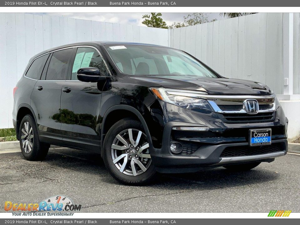 Front 3/4 View of 2019 Honda Pilot EX-L Photo #34