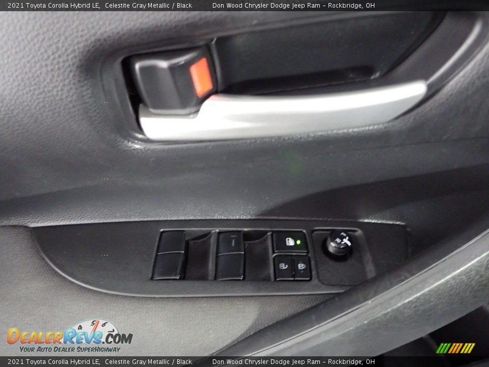 2021 Toyota Corolla Hybrid LE Celestite Gray Metallic / Black Photo #12