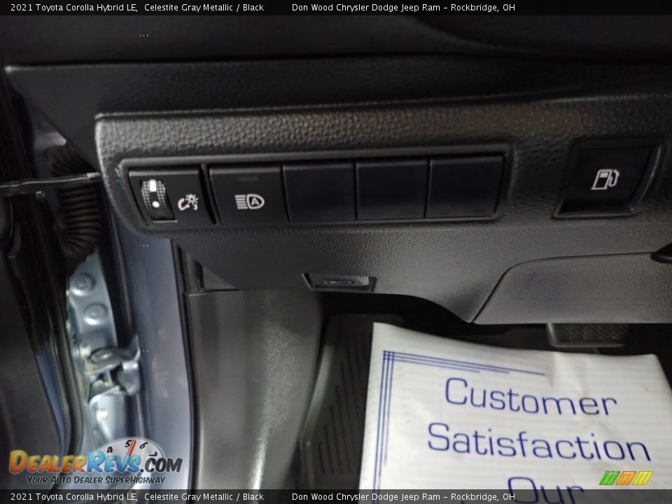 2021 Toyota Corolla Hybrid LE Celestite Gray Metallic / Black Photo #14
