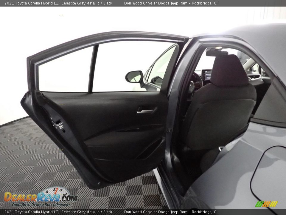 2021 Toyota Corolla Hybrid LE Celestite Gray Metallic / Black Photo #22