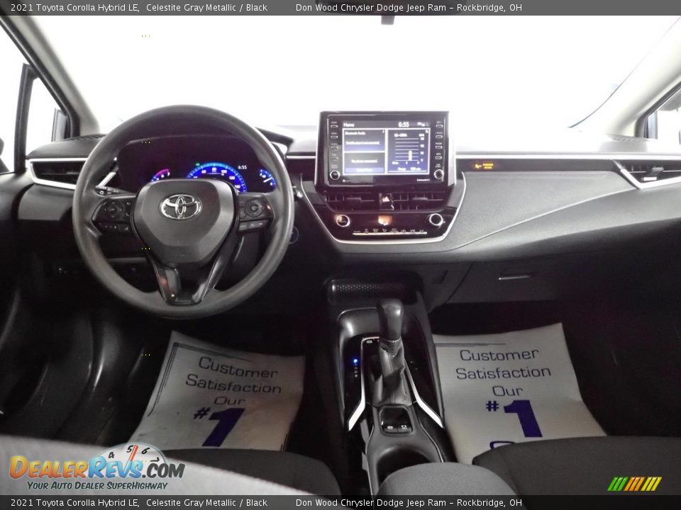 2021 Toyota Corolla Hybrid LE Celestite Gray Metallic / Black Photo #24