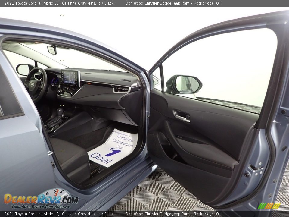 2021 Toyota Corolla Hybrid LE Celestite Gray Metallic / Black Photo #25