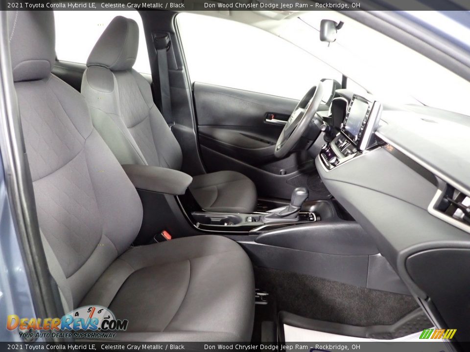 2021 Toyota Corolla Hybrid LE Celestite Gray Metallic / Black Photo #26