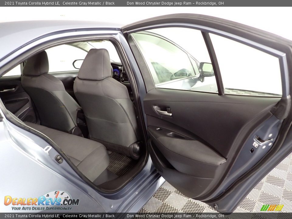 2021 Toyota Corolla Hybrid LE Celestite Gray Metallic / Black Photo #27