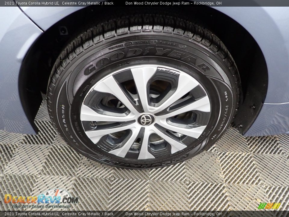 2021 Toyota Corolla Hybrid LE Celestite Gray Metallic / Black Photo #29