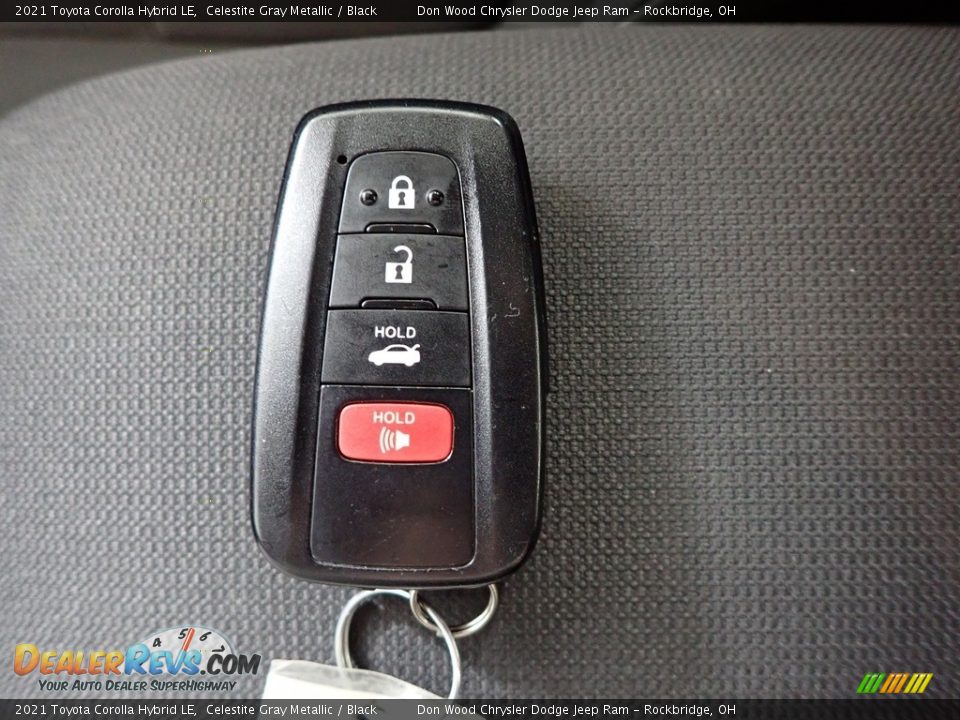 2021 Toyota Corolla Hybrid LE Celestite Gray Metallic / Black Photo #31