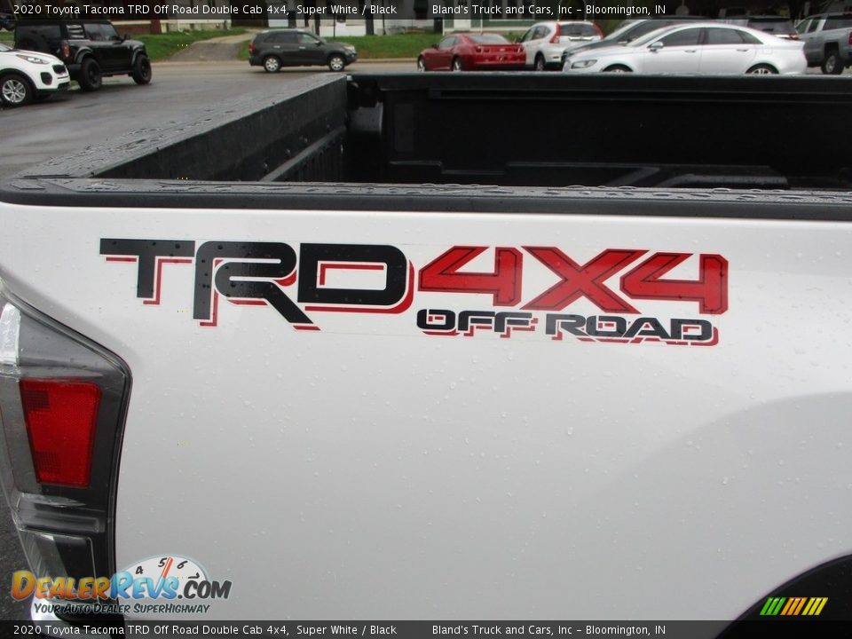 2020 Toyota Tacoma TRD Off Road Double Cab 4x4 Super White / Black Photo #29