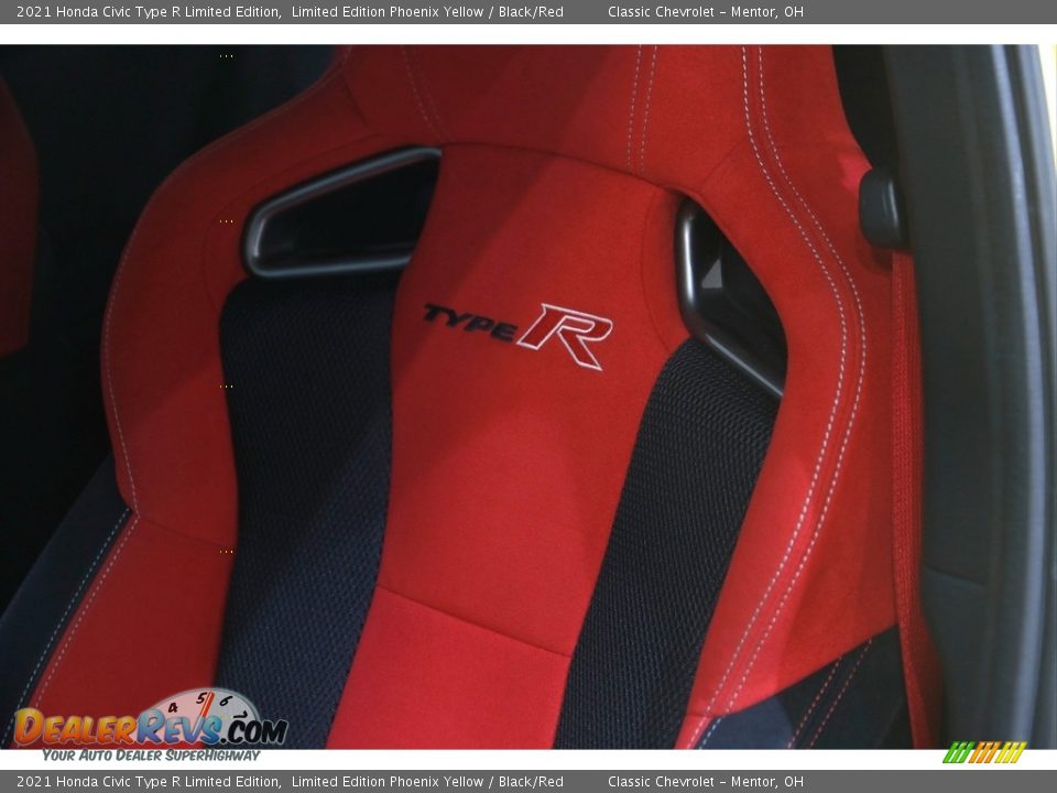 Front Seat of 2021 Honda Civic Type R Limited Edition Photo #6