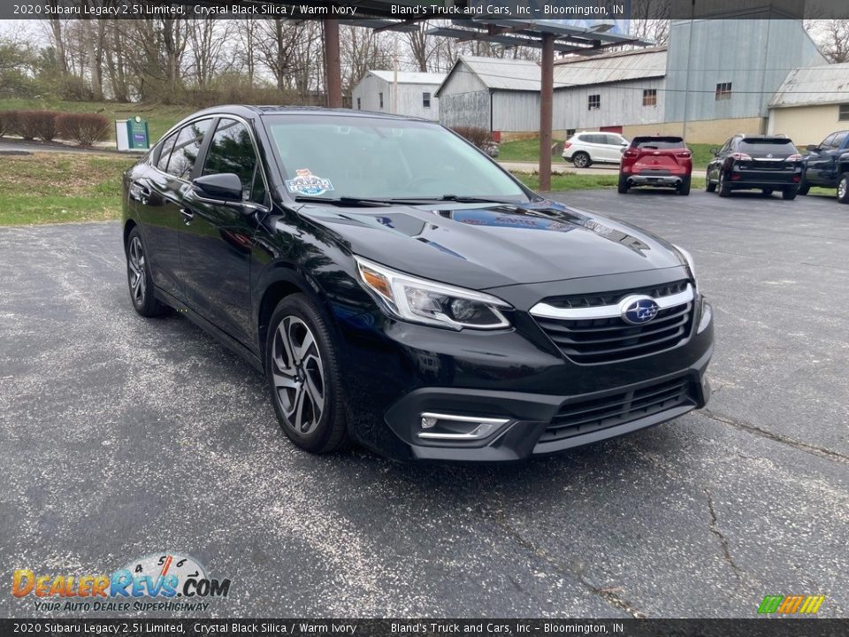 2020 Subaru Legacy 2.5i Limited Crystal Black Silica / Warm Ivory Photo #6