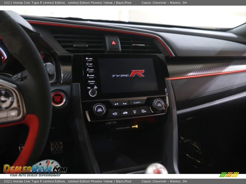 Controls of 2021 Honda Civic Type R Limited Edition Photo #10